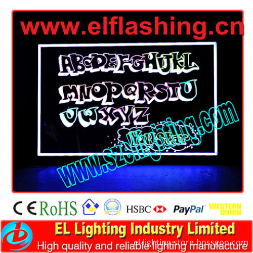 High Ranking LED Lighting Writing Board with Pens